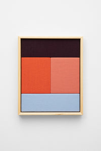 Field Frames – 05 – Aubergine / Red / Pink / Light Blue