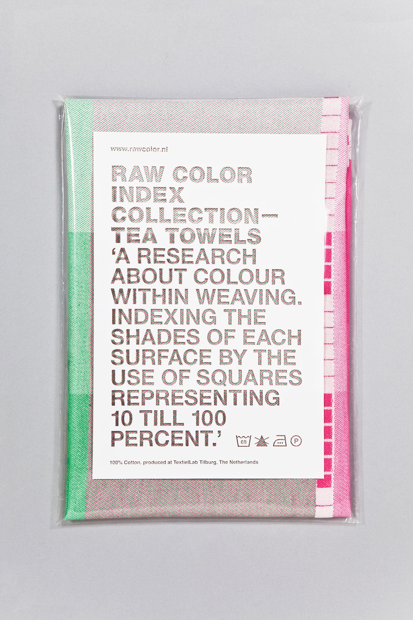 Index Collection – Tea Towel – Green Duotone