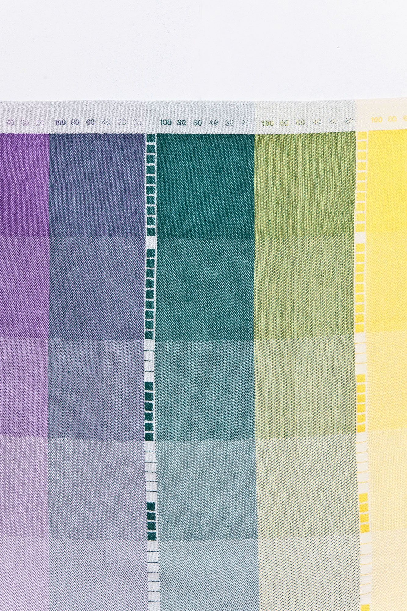 Index Collection – Tea Towel – Purple Multitone