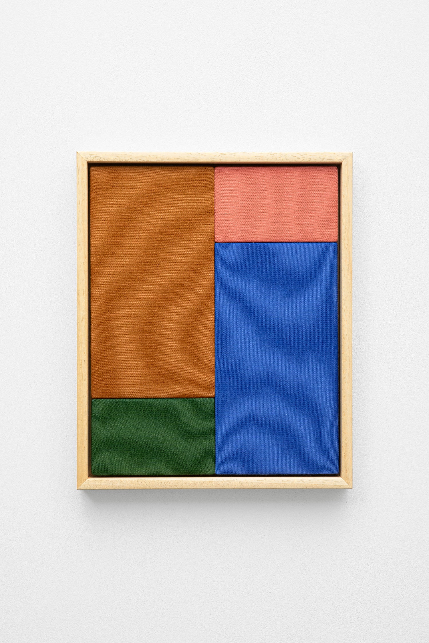 Field Frames – 16 – Ochre / Green / Pink / Blue