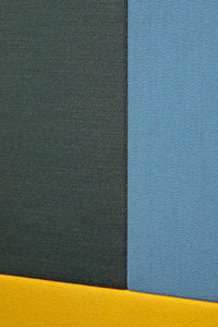 Field Frames – 20 – Ochre / Greenish Grey / Mid Blue / Yellow