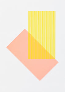 Solids & Strokes – Small – Warm Pink & Yellow